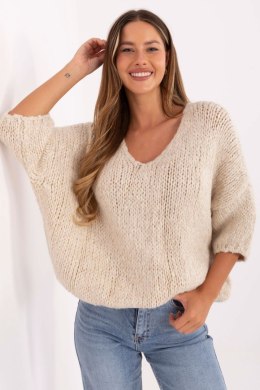 Sweter Damski Model IT-SW-7703.70 Light Beige - Italy Moda