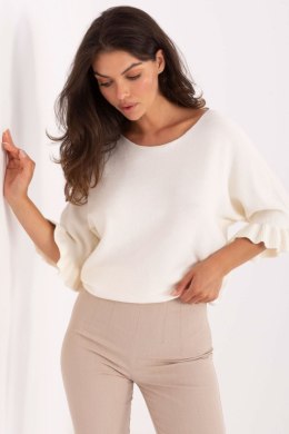 Sweter Damski Model IT-SW-99244.65 Ecru - Italy Moda