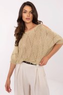 Sweter Damski Model MI-SW-1605.83 Gold - Italy Moda