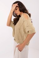 Sweter Damski Model MI-SW-1605.83 Gold - Italy Moda