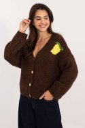 Sweter Damski Model MI-SW-2108.92 Brown - Italy Moda