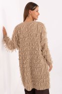Sweter Kardigan Model MI-SW-0820.85 Beige - Rue Paris