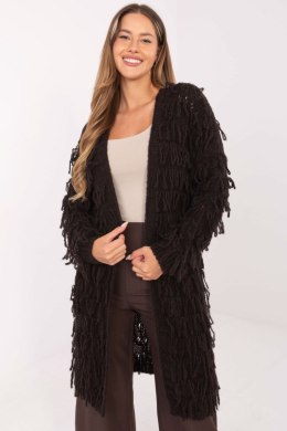 Sweter Kardigan Model MI-SW-0820.85 Dark Brown - Rue Paris