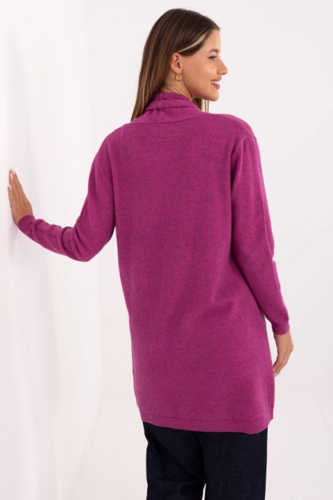 Sweter Kardigan Model PM-SW-8307.03 Fuksja - Factory Price Sweter Kardigan Model PM-SW-8307.03 Fuksja - Factory Price