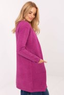 Sweter Kardigan Model PM-SW-8310.12 Fuksja - Factory Price Sweter Kardigan Model PM-SW-8310.12 Fuksja - Factory Price