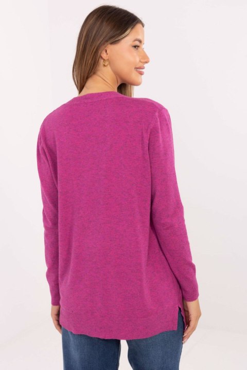 Sweter Kardigan Model PM-SW-8481.01 Fuksja - Factory Price Sweter Kardigan Model PM-SW-8481.01 Fuksja - Factory Price