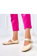 Baleriny Model Damia GL-10-2 Beige - Solea Baleriny Model Damia GL-10-2 Beige - Solea