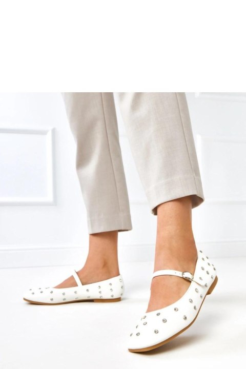 Baleriny Model Heidi GJ3093-3 White - Solea Baleriny Model Heidi GJ3093-3 White - Solea