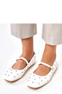 Baleriny Model Heidi GJ3093-3 White - Solea Baleriny Model Heidi GJ3093-3 White - Solea