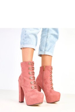 Botki Model Antall AX-31 Pink - Solea