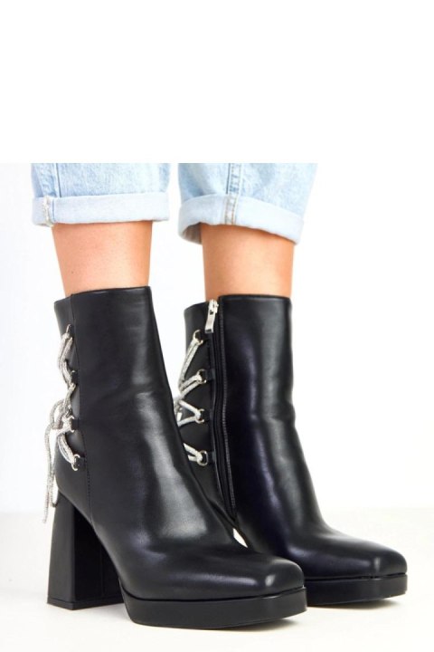 Botki Model Nancy K338 Black - Solea