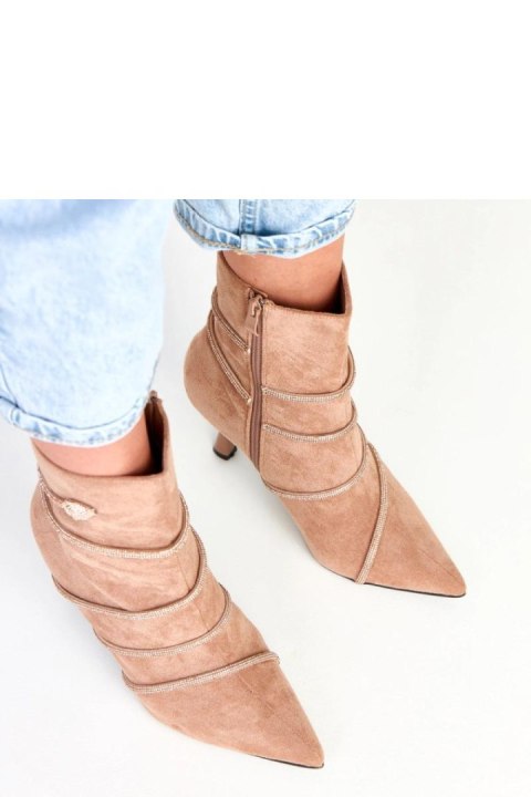 Botki Model Nethe ZTZ-3 Beige - Solea