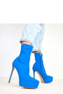 Botki Model Ramla YES-3858-1 Blue - Solea