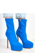 Botki Model Ramla YES-3858-1 Blue - Solea