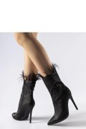 Botki Model Selvena 9582 Black - Solea Botki Model Selvena 9582 Black - Solea