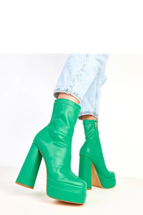 Botki Model Yasmin YES-222-1 Green - Solea