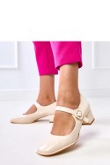 Czółenka Model Virag GG3088-2 Beige - Solea Czółenka Model Virag GG3088-2 Beige - Solea