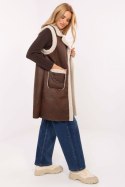 Kamizelka Model IT-KZ-96916.68 Brown - Factory Price Kamizelka Model IT-KZ-96916.68 Brown - Factory Price