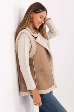 Kamizelka Model IT-KZ-96917.69 Beige - Factory Price
