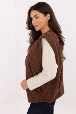 Kamizelka Model IT-KZ-FL9622.29P Brown - Rue Paris