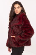 Kurtka Damska Model IT-KR-2501.43P Bordo - Rue Paris Kurtka Damska Model IT-KR-2501.43P Bordo - Rue Paris