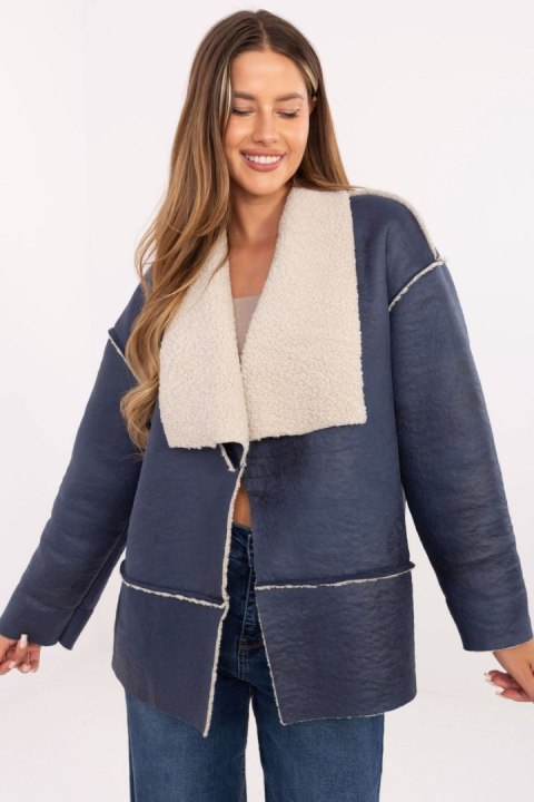 Kurtka Damska Model IT-KR-95616.66 Navy - Factory Price Kurtka Damska Model IT-KR-95616.66 Navy - Factory Price