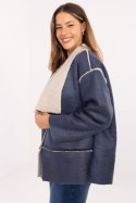 Kurtka Damska Model IT-KR-95616.66 Navy - Factory Price Kurtka Damska Model IT-KR-95616.66 Navy - Factory Price