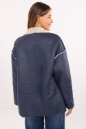 Kurtka Damska Model IT-KR-95616.66 Navy - Factory Price Kurtka Damska Model IT-KR-95616.66 Navy - Factory Price