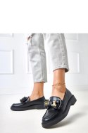 Mokasyny Model Teriwa G1770 Black - Solea Mokasyny Model Teriwa G1770 Black - Solea