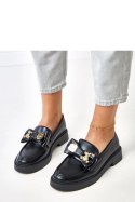 Mokasyny Model Teriwa G1770 Black - Solea Mokasyny Model Teriwa G1770 Black - Solea