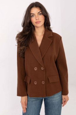 Płaszcz Damski Model IT-KR-FL9559.02P Light Brown - Rue Paris