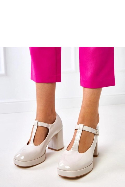 Półbuty Model Adaoha 101-6 Beige - Solea