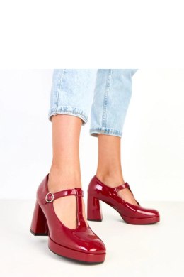 Półbuty Model Adaoha 101-6 Bordo - Solea