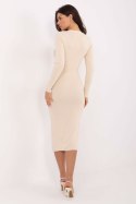 Sukienka Model PM-SK-DF61032.80 Light Beige - Factory Price Sukienka Model PM-SK-DF61032.80 Light Beige - Factory Price