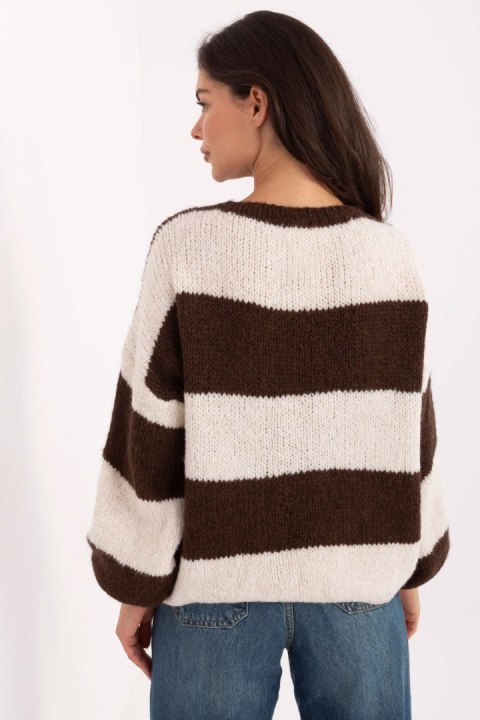 Sweter Damski Model MI-SW-0109.79 Brown - Rue Paris