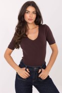 Sweter Damski Model PM-SW-B-627.63 Dark Brown - Factory Price Sweter Damski Model PM-SW-B-627.63 Dark Brown - Factory Price