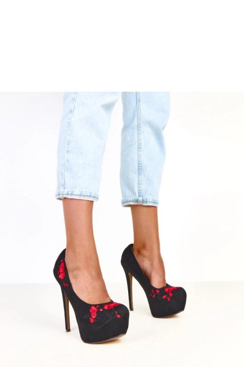 Szpilki Model Etilka AX-26 Black - Solea