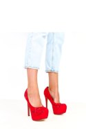 Szpilki Model Etilka AX-26 Red - Solea