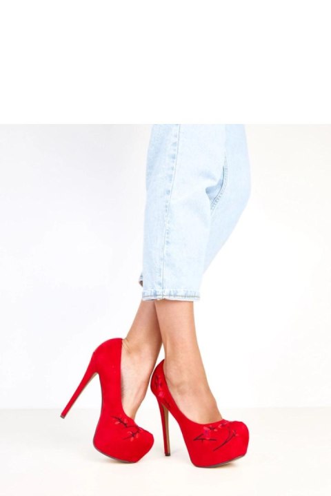 Szpilki Model Etilka AX-26 Red - Solea