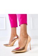 Szpilki Model Senait YES1802 Szampan - Solea Szpilki Model Senait YES1802 Szampan - Solea