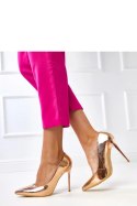 Szpilki Model Senait YES1802 Szampan - Solea Szpilki Model Senait YES1802 Szampan - Solea