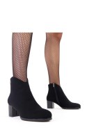 Botki Model Angelo D9216 Black Matowe - Solea