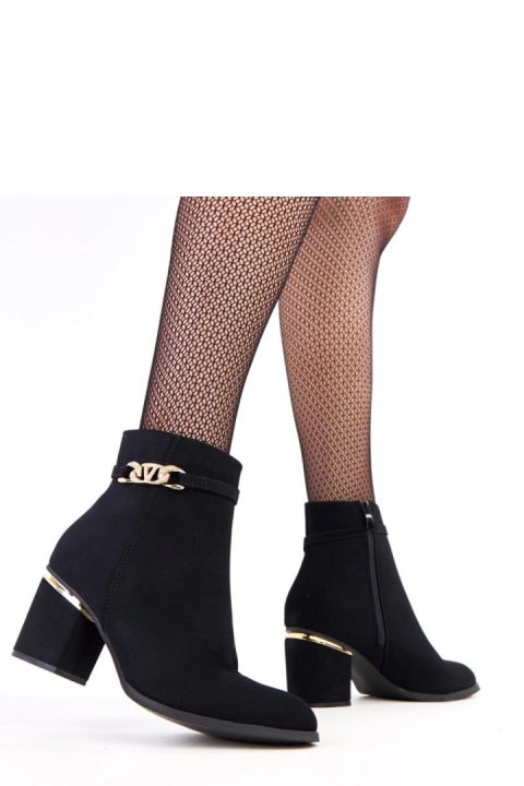 Botki Model Klares E8622 Black - Solea