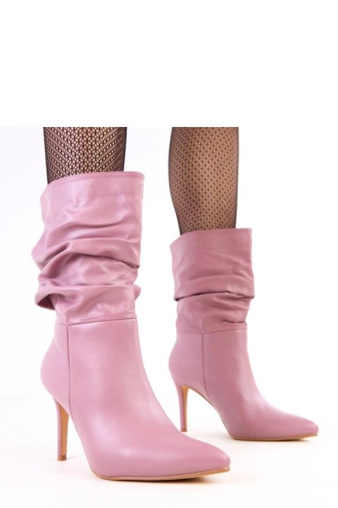 Botki Model Sairabi 2G2A-AX2758-17 Violet - Solea