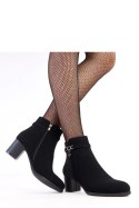 Botki Model Vernona D9217 Black - Solea Botki Model Vernona D9217 Black - Solea