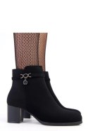 Botki Model Vernona D9217 Black - Solea Botki Model Vernona D9217 Black - Solea
