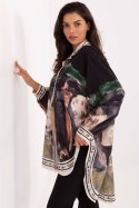 Koszula Damska Model IT-KS-18729.12 Black - Rue Paris Koszula Damska Model IT-KS-18729.12 Black - Rue Paris