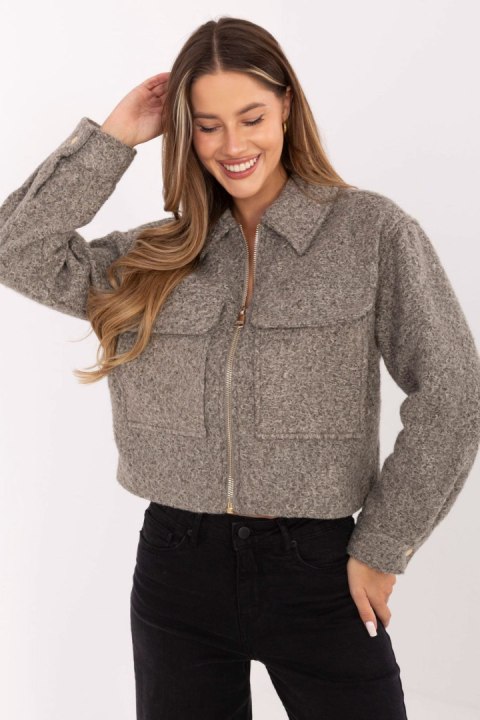 Kurtka Damska Model D46015XB43434A2 Grey - Sublevel Kurtka Damska Model D46015XB43434A2 Grey - Sublevel