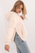 Kurtka Damska Model MBM-KR-14014.14 Light Beige - MBM Kurtka Damska Model MBM-KR-14014.14 Light Beige - MBM