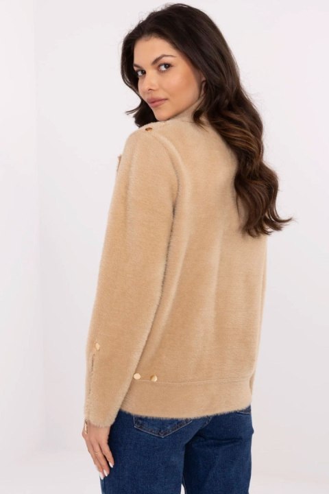 Kurtka Damska Model MBM-KR-L176.87 Beige - MBM Kurtka Damska Model MBM-KR-L176.87 Beige - MBM